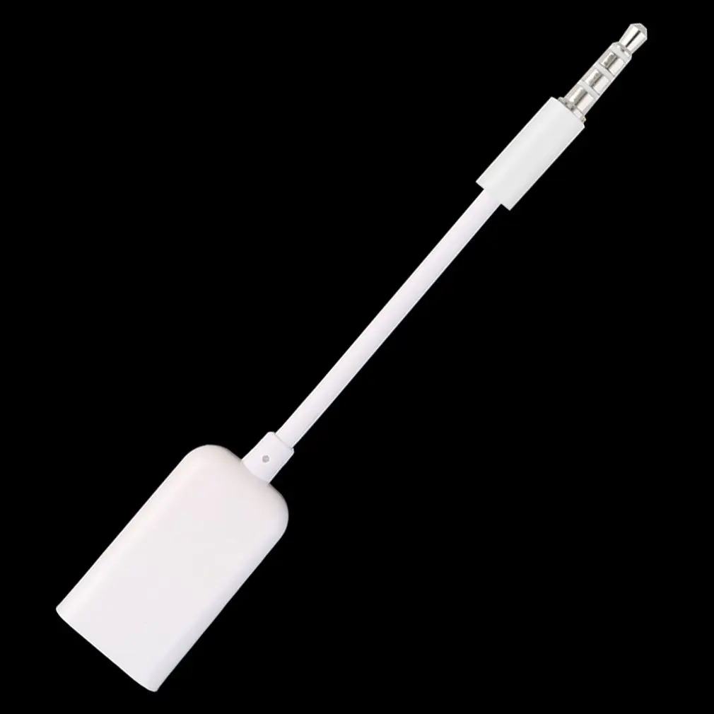 

1 PCS Fashion 3.5mm Male AUX Audio Plug Jack To USB usb extension cable 2.0 Converter Cord Cable Car MP3 wholesale Hot Sale