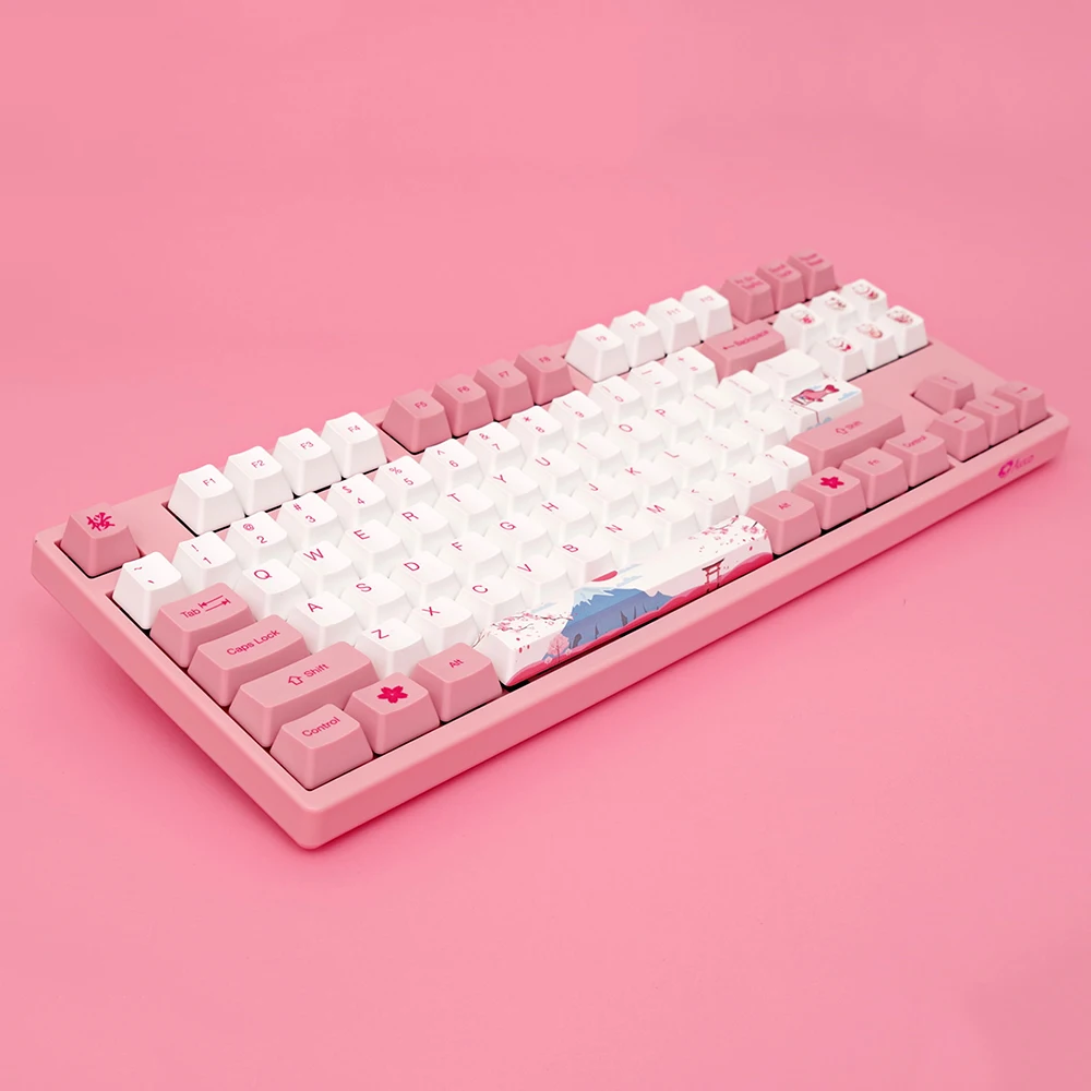 Игровая механическая клавиатура AKKO 3087 Cool 87 клавиш PBT usb type C Проводная игровая 1 мс