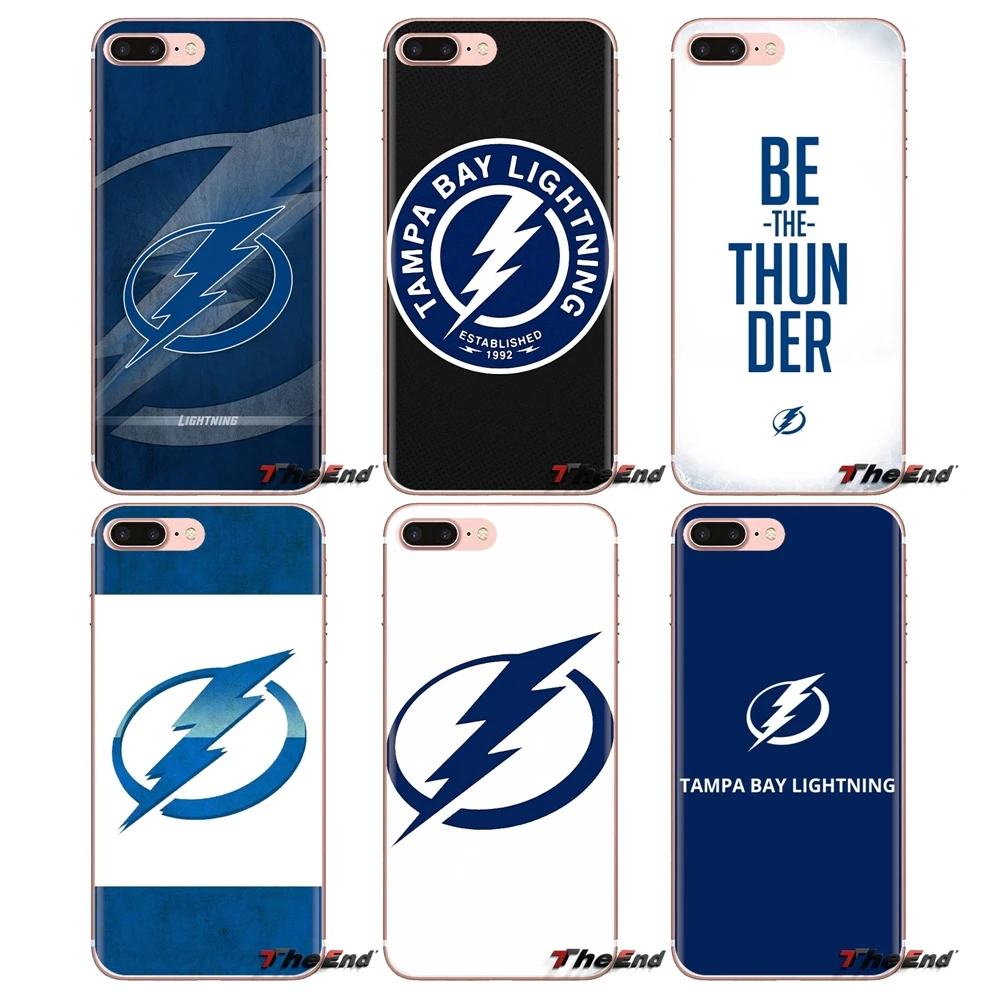 Transparent Soft Shell Covers Tampa Bay Lightnings For Xiaomi Mi4 Mi5 Mi5S Mi6 Mi A1 A2 5X 6X 8 9 Lite SE Pro Max Mix 2 3 2S |
