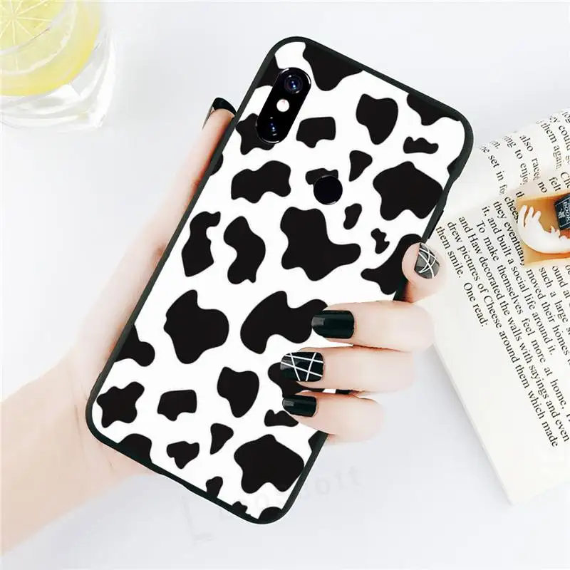 

Cow print animal Phone Case For Xiaomi Redmi note 7 8 9 t k30 max3 9 s 10 pro lite