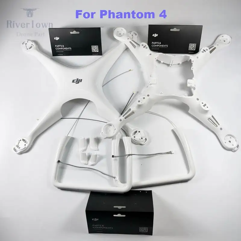 1 Set Shell Абсолютно DJI Phantom 4 Корпус Корпуса/Шасси Верхняя Нижняя крышка светильник винт набор для P4 Дрон запчасти - Цвет: 1 Set Shell