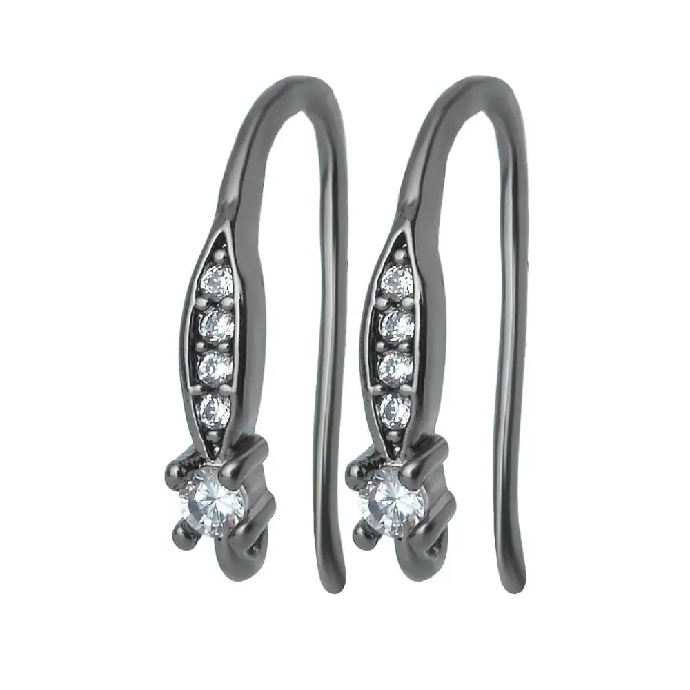 Peixin Шарм Популярные циркониевые серьги Крючки женские ювелирные изделия