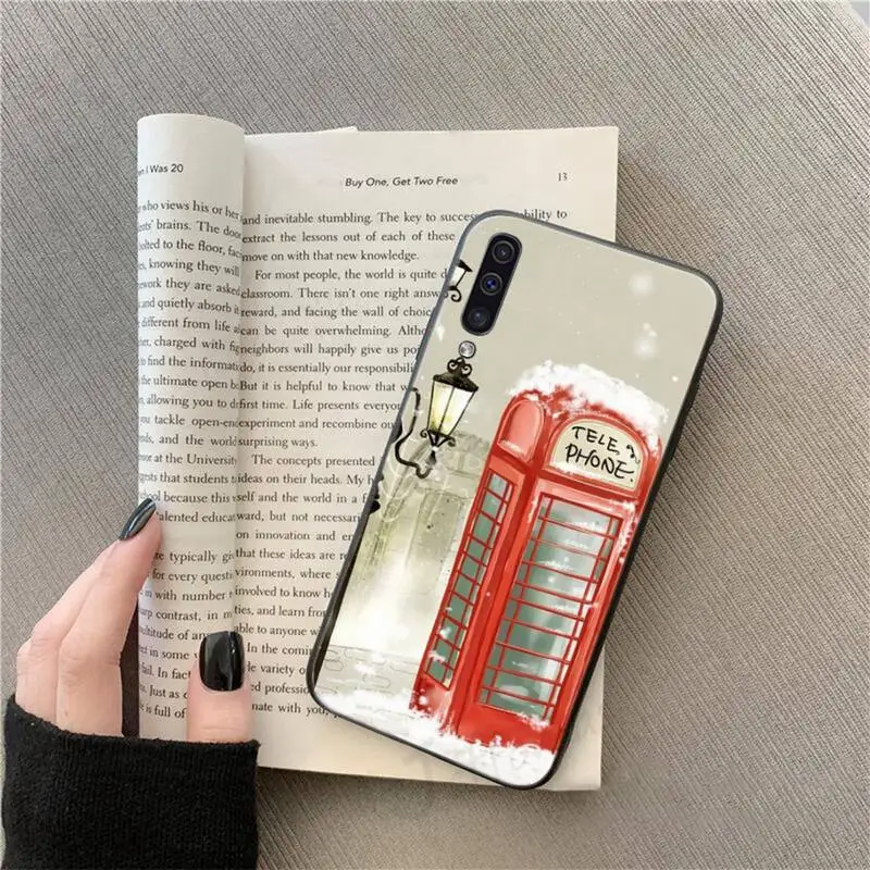

British flag London fashion deisgn Phone Case For Samsung galaxy S 9 10 20 A 10 21 30 31 40 50 51 71 s note 20 j 4 2018 plus