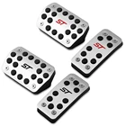 Педали из нержавеющей стали для Ford C-Max CMax 2015 чехол для педали газа, тормоза, 2016