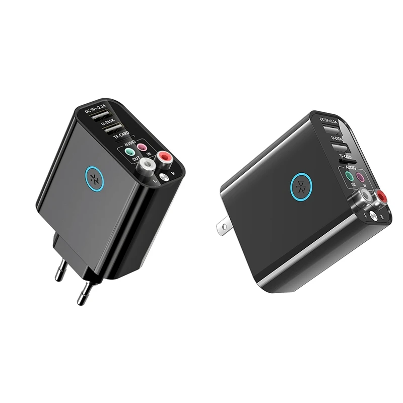 

Bluetooth Receiver Transmitter 2-In-1 Bluetooth 5.0 AUX Audio Adapter for TV Headphone Speaker Stereo System