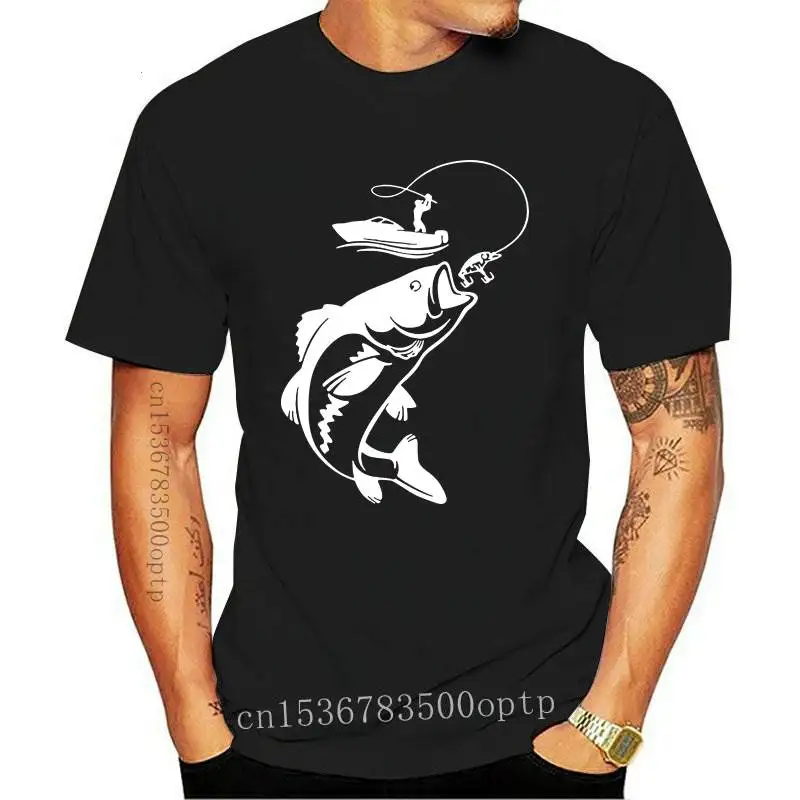 

2021 New Interesting Fishings Fisherman Hobby T-shirt Men Summer Funny Cotton T Shirt Male Cool Tops Tees Homme Tshirt