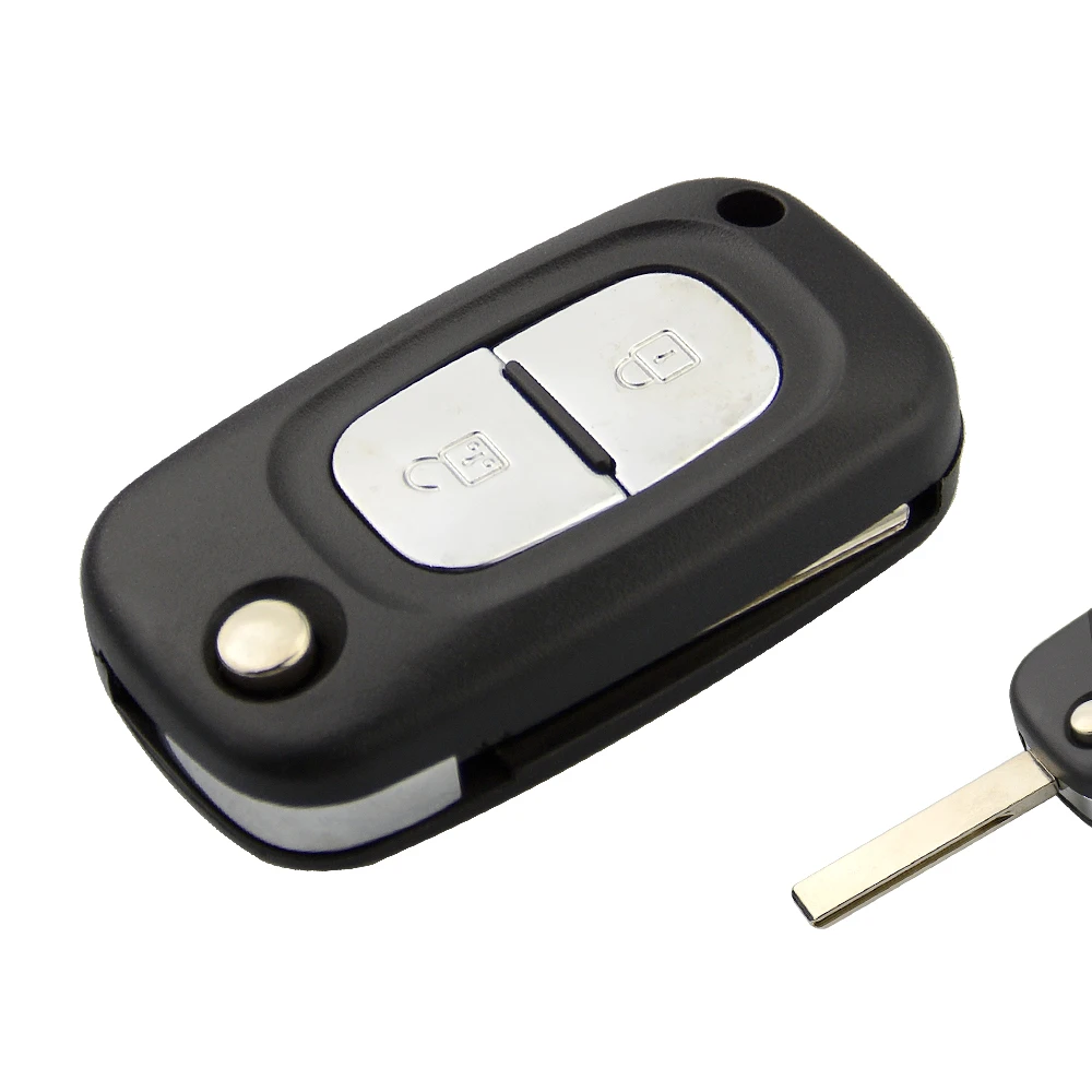 OkeyTech 2/3 кнопки для Renault Clio 3 Megane Kangoo Modus дистанционный откидной складной брелок