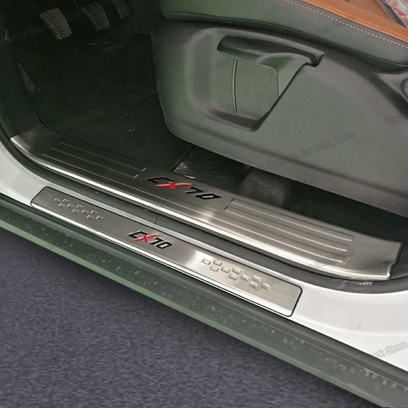 Пороговое покрытие из нержавеющей стали lsrtw2017 для автомобильной двери chana cx70 cx70t