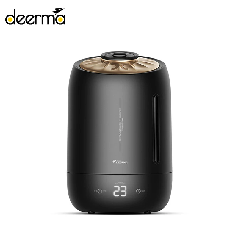 

Deerma Household Air Humidifier Air Purifying Mist Maker Timing With Intelligent Touch Screen Adjustable Fog Quantity 5l