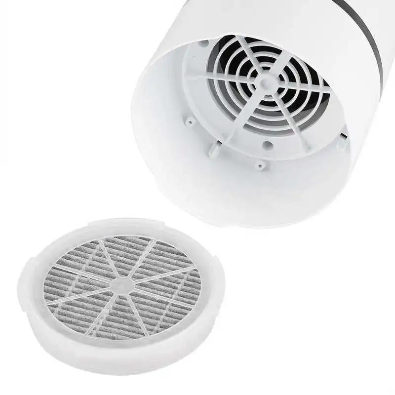 

Desktop Anion Sterilization USB Air Purifier Cleaner Odor Smell Bacteria Remove with Filter 5V 2.5W