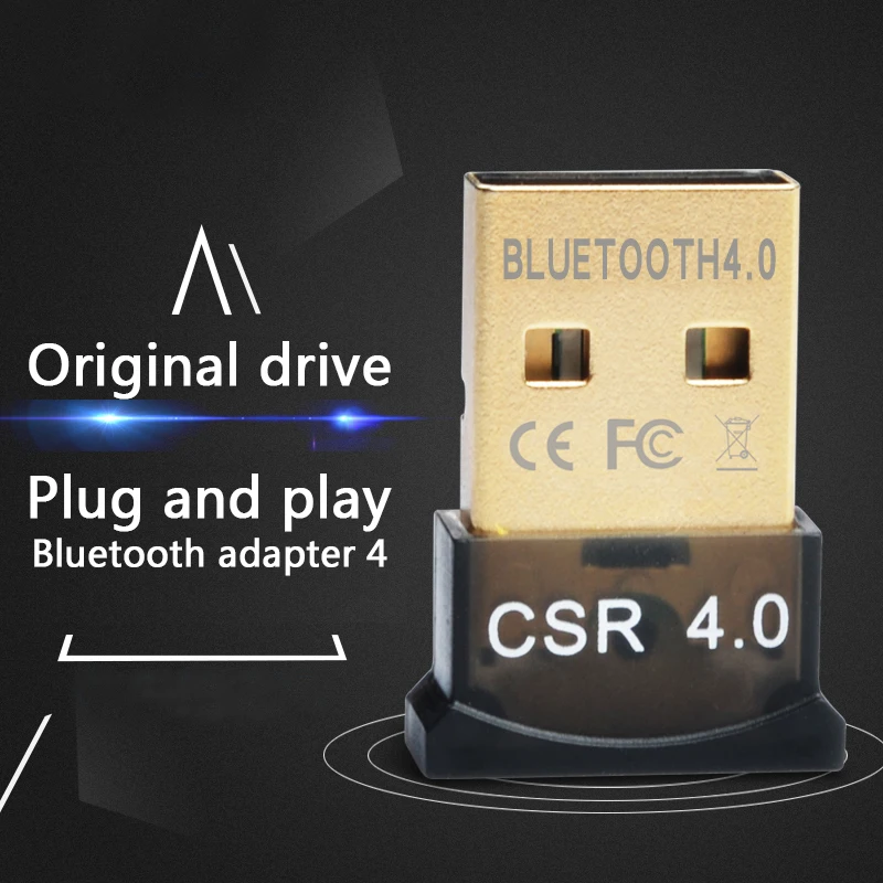 Bluetooth адаптер USB ключ для компьютера ПК беспроводной мини usb передатчик CSR 4 0