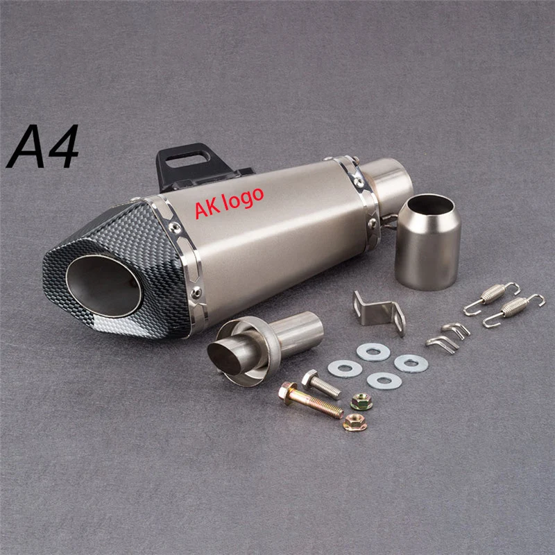 

Moto 51mm Motorcycle Exhaust Pipe Muffler Small Hexagon Exhaust With DB Killer For Z900 MT09 KTM390 CBR1000 R6 FZ8 R25