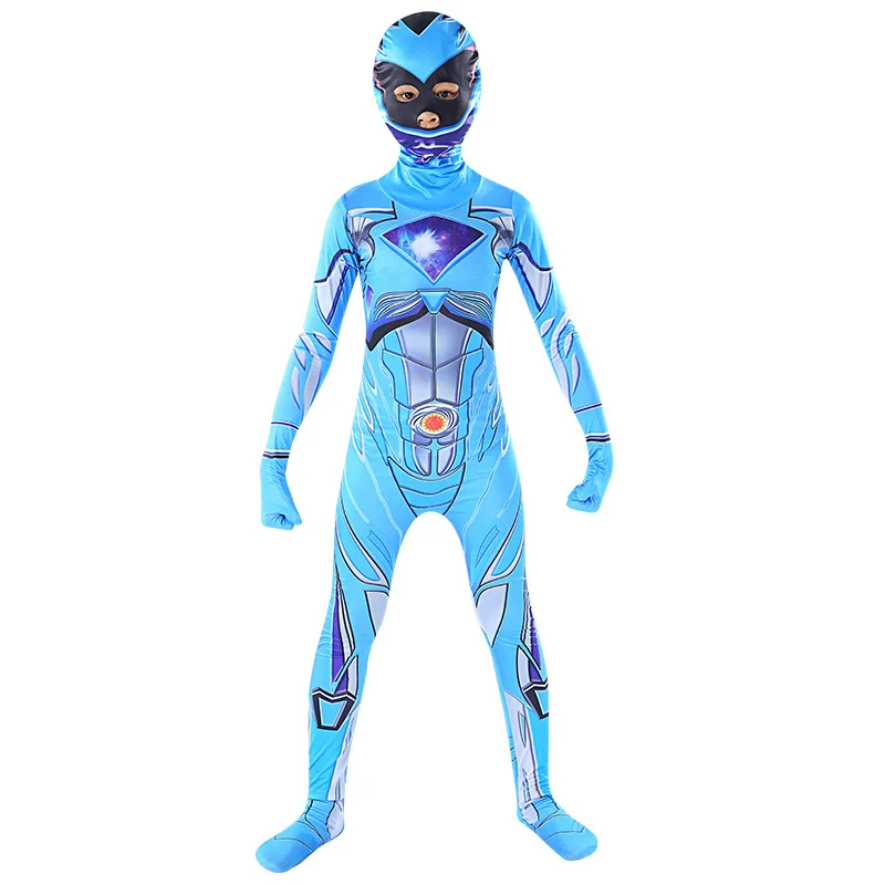 Комбинезоны для мальчиков Power детские костюмы Mecha Five Beast Мистик-сила супергерой