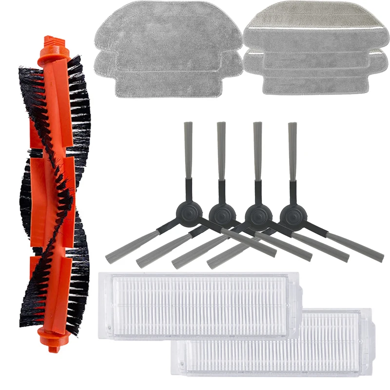 

Filter Hepa Brush Roller Spin Mop Cloth for Xiaomi Roborock Mijia LDS/STYJ02YM/Conga 3490 Viomi V2 PRO V3 Robot Vacuum Cleaner