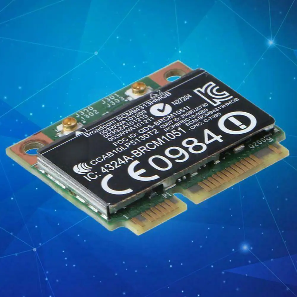 

Bluetooth-карта сетевая Broadcom Bcm94313hmgb Bcm4313 11n, 4,0 дюйма, J6V5