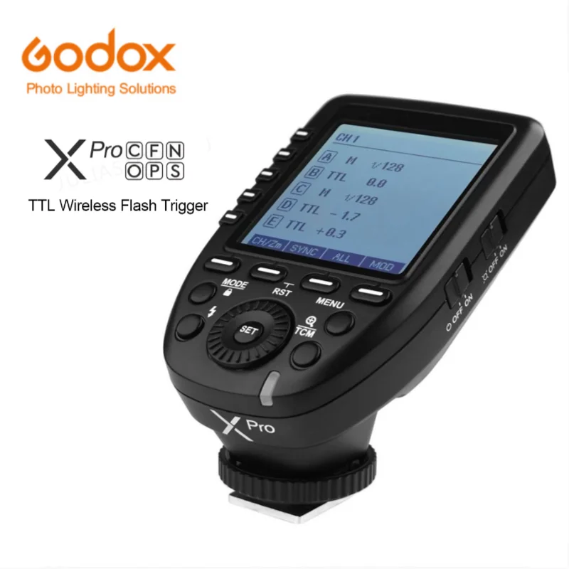 Godox XPRO оригинальная серия Flash Trigger Transmitter Xpro C/N/S/F/P для Canon Nikon Sony Olympus Panasonic Fuji|Пульты