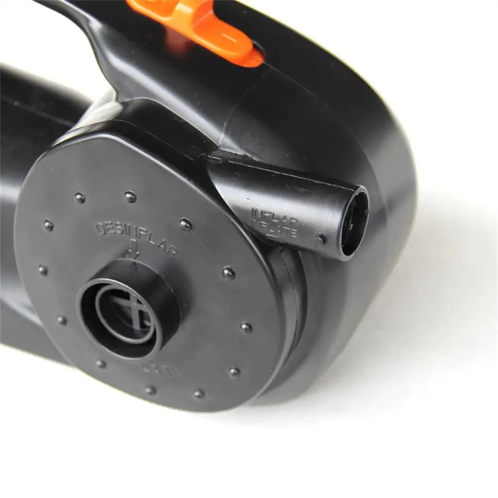 Электрический надувной воздушный насос портативный для автомобиля л/мин каяк