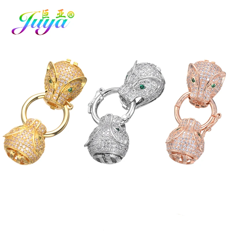 Juya Ali Moda кубический цирконий декоративный Дракон крепеж разъемы для DIY натуральный камень барокко Жемчуг Ювелирные изделия с кистями изготовления