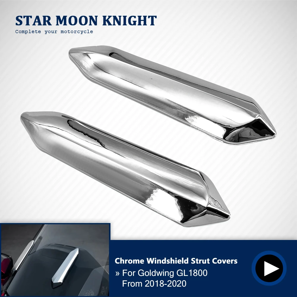Хромированные накладки на ветровое стекло декоративная накладка для мотоциклов