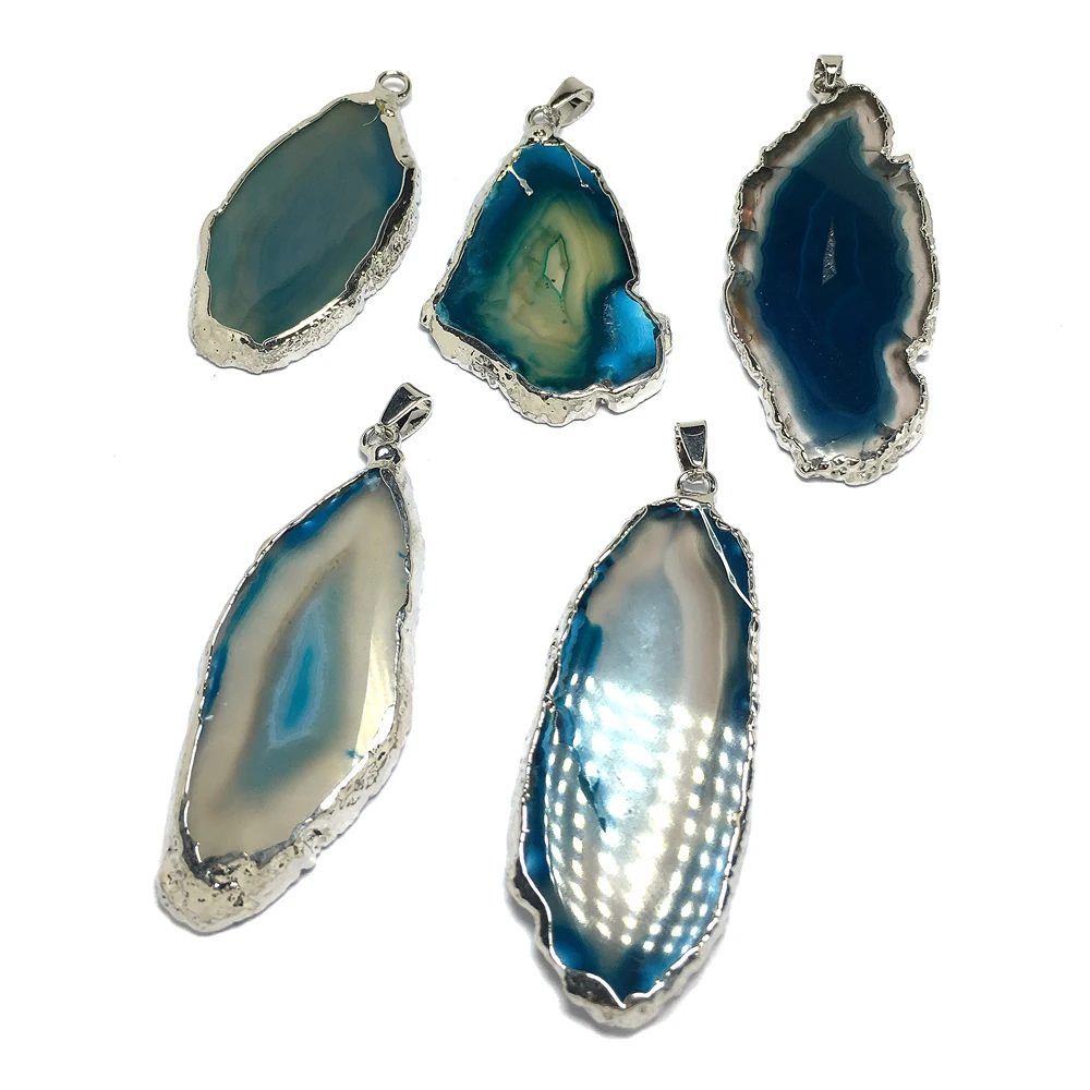 Подвеска из натурального камня для изготовления ювелирных изделий ожерелье