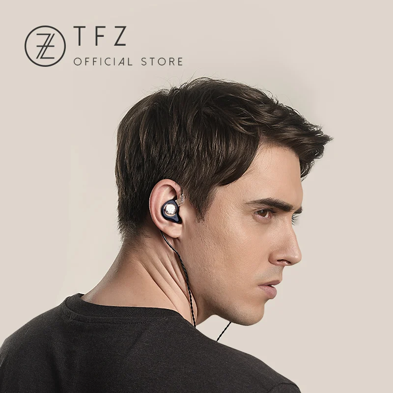 Наушники-мониторы TFZ KING The ароматный Zither II Hi-Fi проводная стереогарнитура 3 5 мм