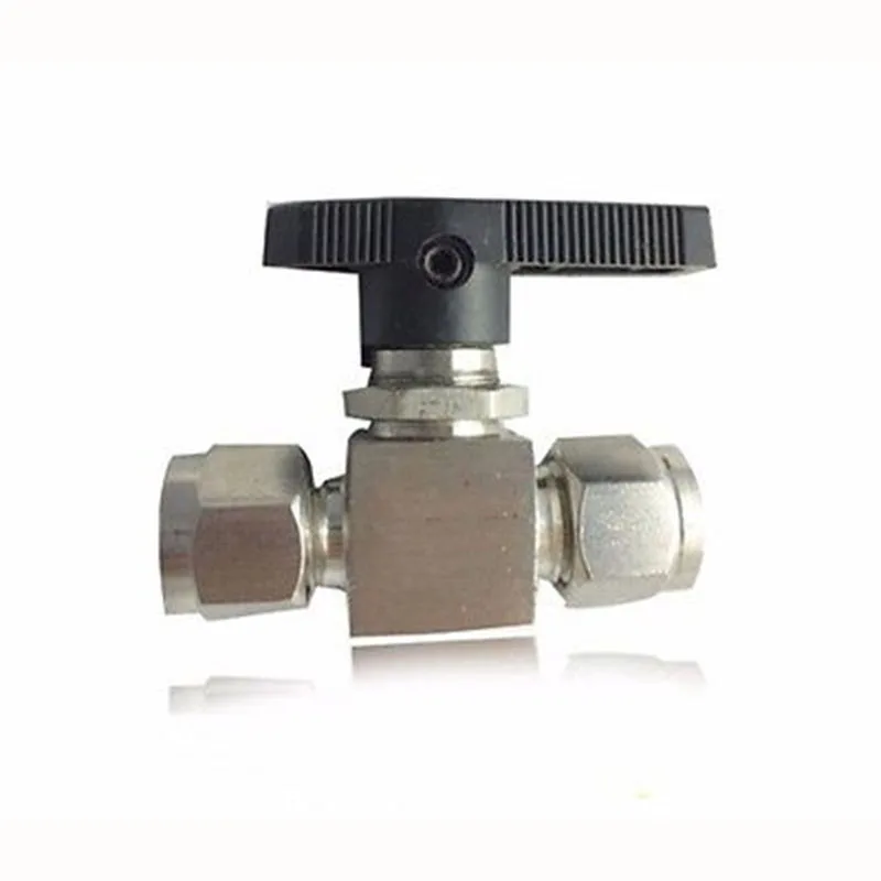 304 нержавеющая сталь Компрессионный фитинг запорный шаровой клапан 915 PSI Q91SA PN 6 4