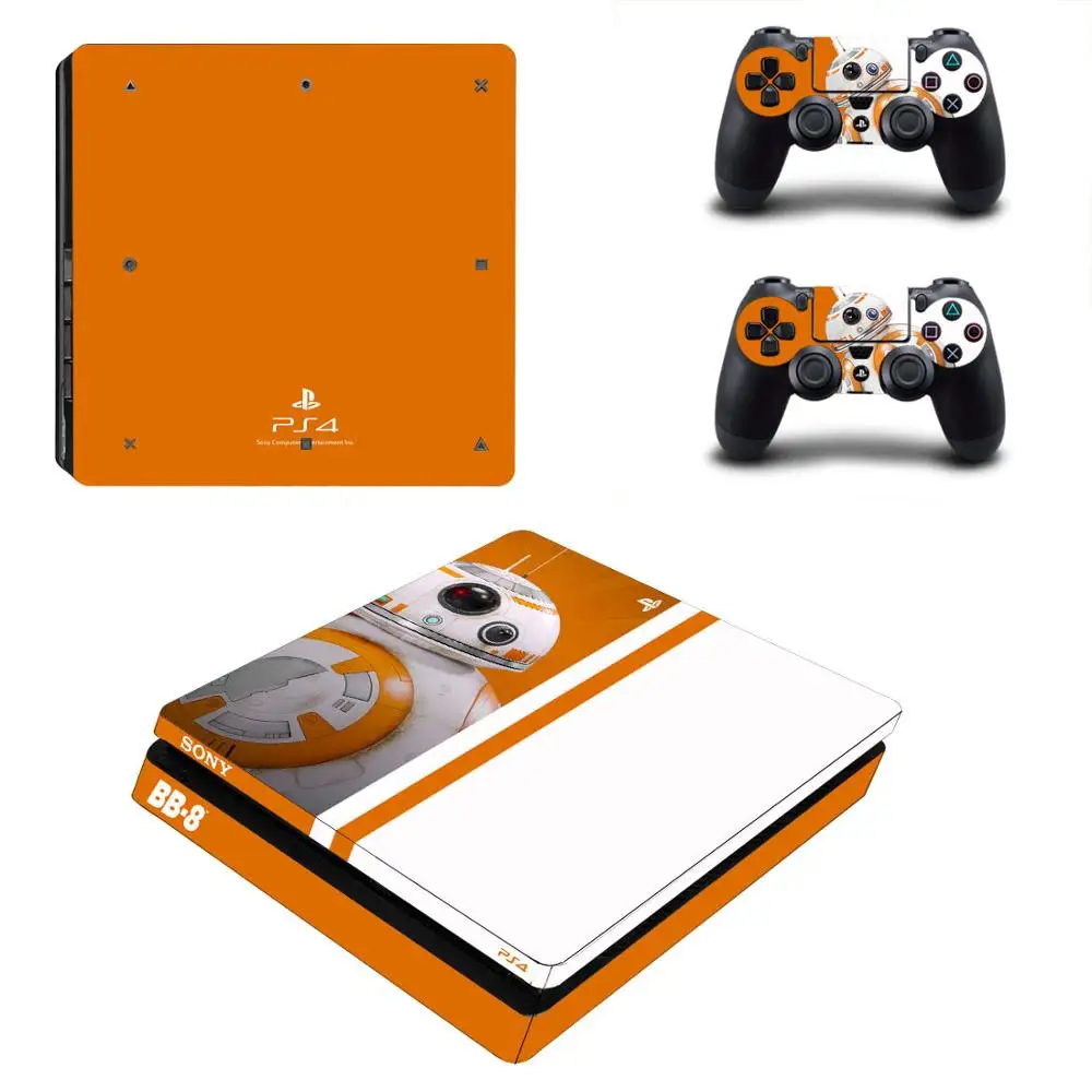 PS4 Slim sticker s Star Wars PS 4 Play station виниловые наклейки для playstation консоли и
