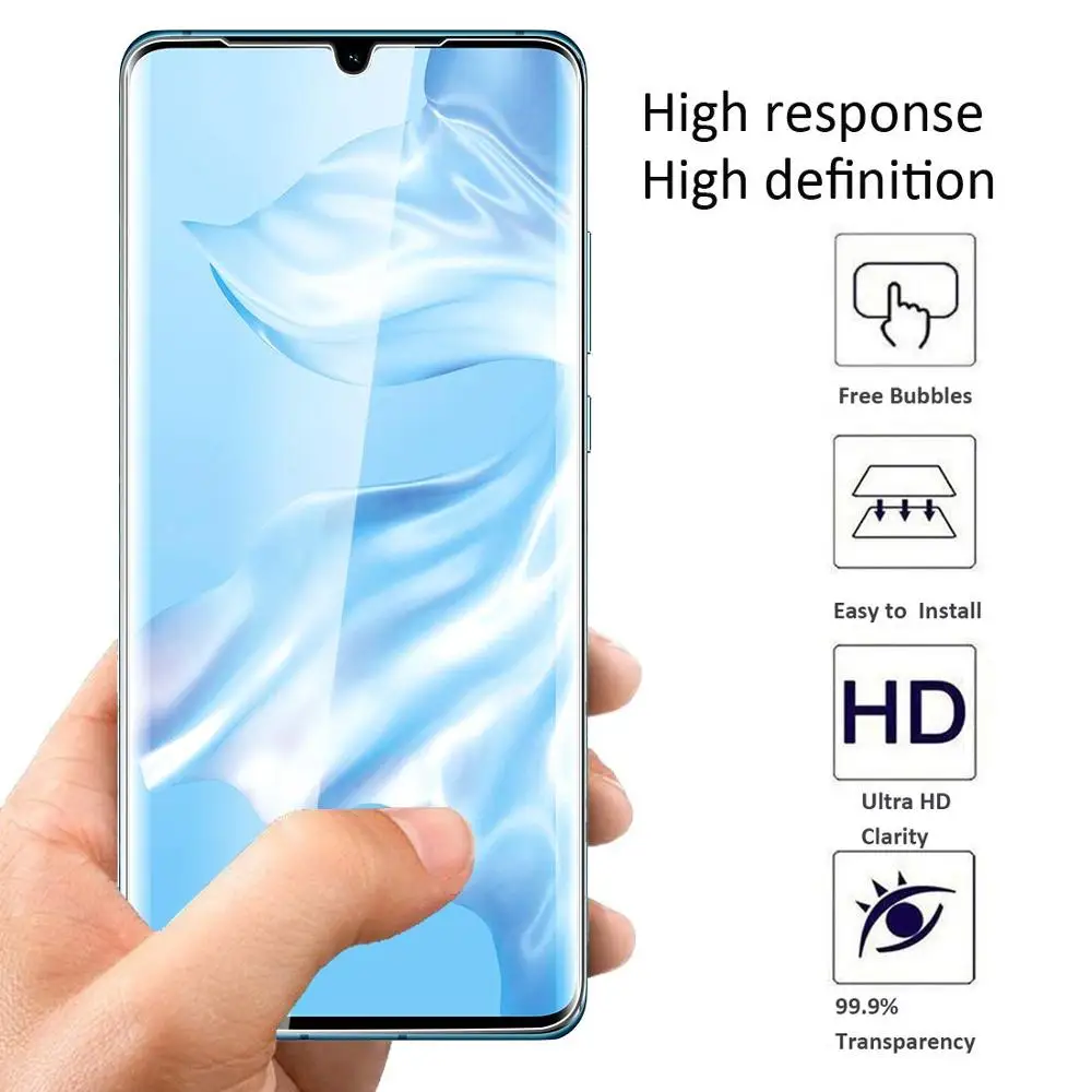 9H HD Защитное стекло для Huawei P9 Lite P10 Plus P20 2019 Pro P30 P8 2017 закаленное защитное экрана