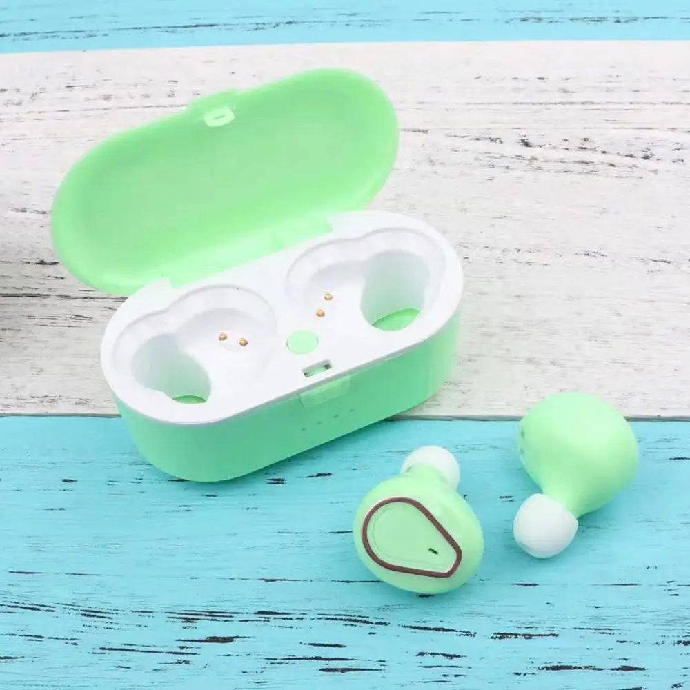 Наушники вкладыши TWS Bluetooth 5 0 стерео наушники гарнитура с зарядным чехол