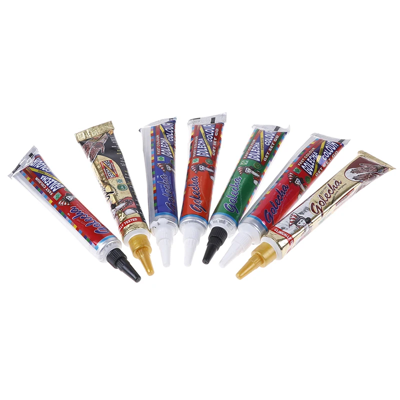 1 шт. хна паста краска для тела трафарет татуировки цветная боди арта индийский