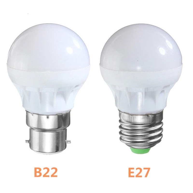 Светодиодная лампа RGB E27 B22 3 Вт волшебная для смены света с ИК пультом