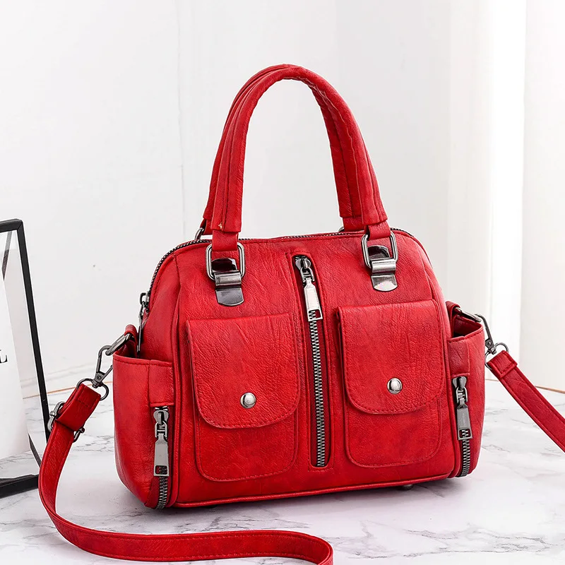 

Classic Luxury Handbags Women Pocket Bags Designer Brand Famous 2020 High Quality Pu Leather Shoulder Crossbody Flap