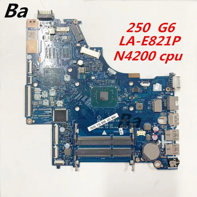  HP 250 G6    N4200    LA-E821P  