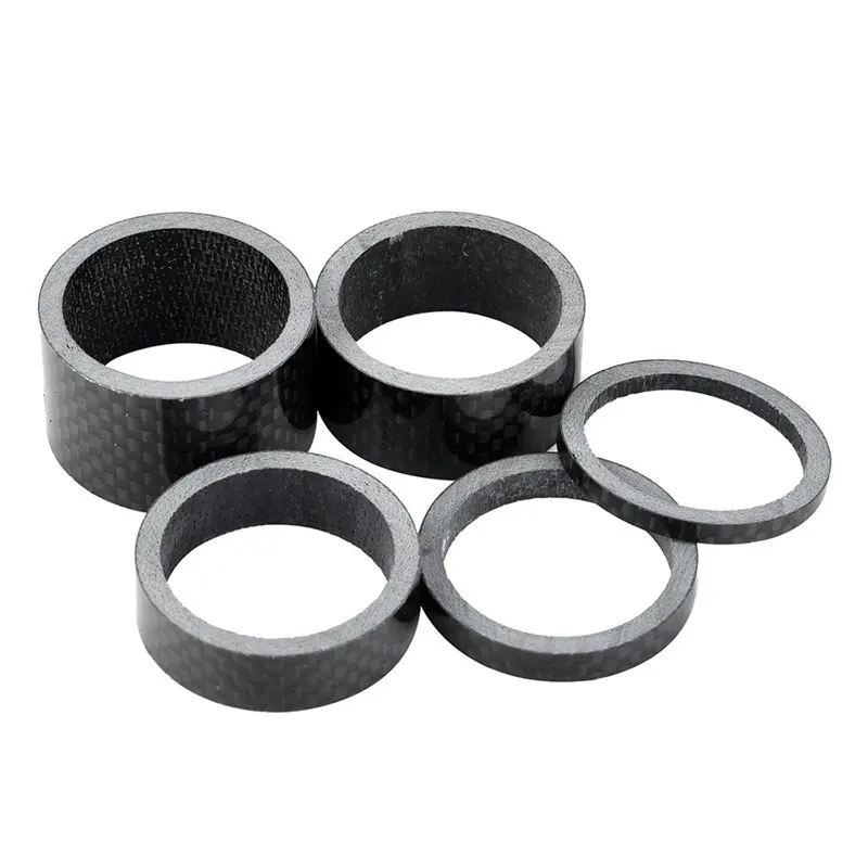 1 комплект углеродного волокна наушники шайбы прокладка 3/5/10/15/20 мм 1/8 в дороге