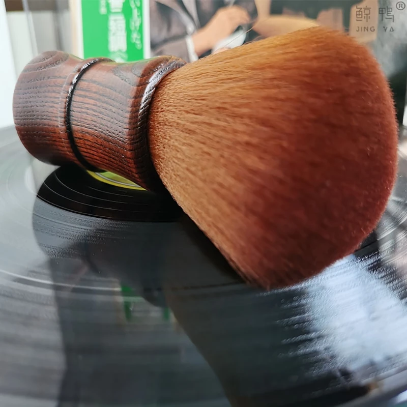 Антистатическая деревянная ручка мягкая щетка для чистки белки удаления пыли со