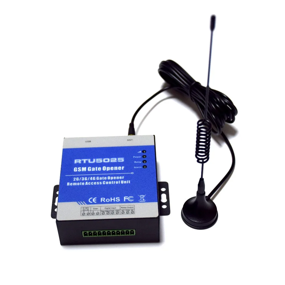 GSM Открыватель ворот RTU5025 3G открывающийся пульт дистанционного управления для
