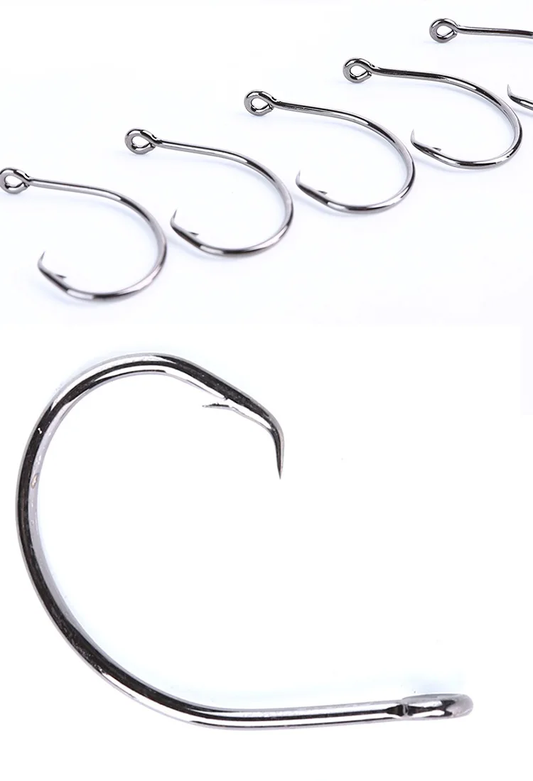 Mustad 39951 рыболовные крючки демон круг Высокоуглеродистая сталь рыболовные крючки острые сильные коррозионные морские для ловли карпа, сома Anzuelos Pesca