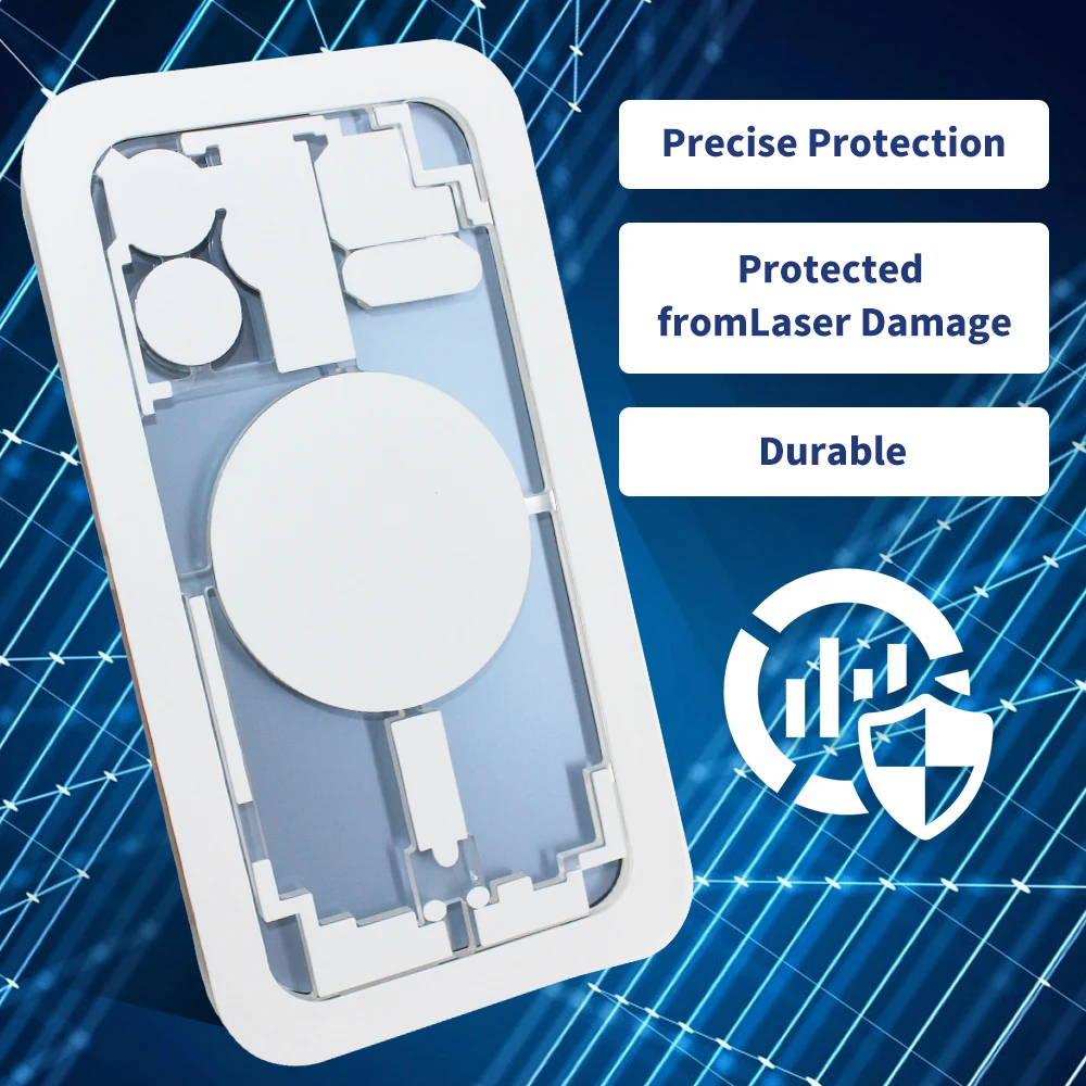 The Universal Laser Protection Mold for Laser Machine Not Damage Camera Lens and Battery of Mobile Phone 8G To 12Promax