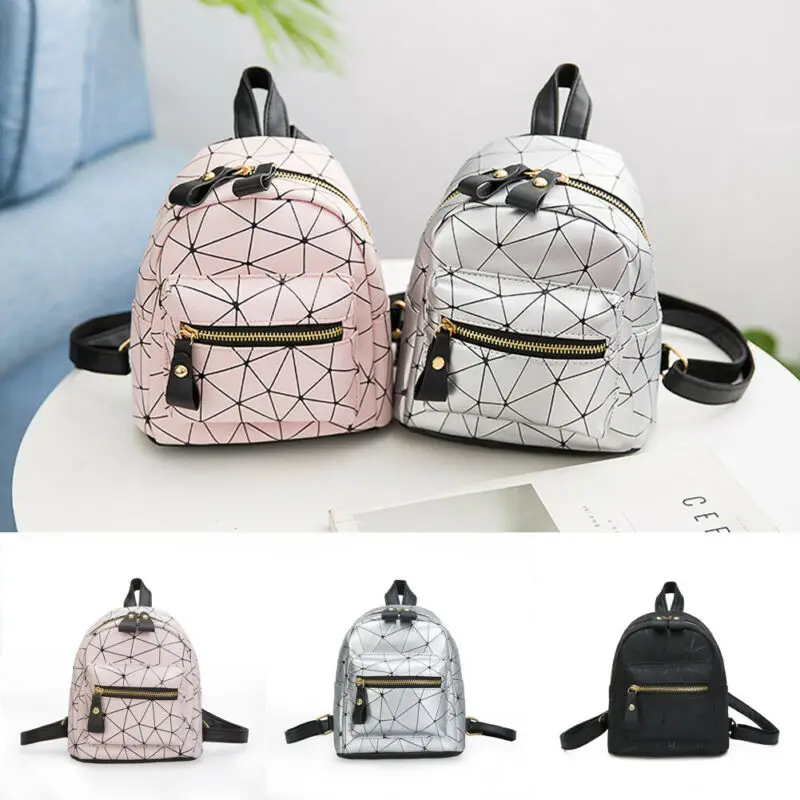 

Fashion Lady Backpack Women Leather Backpack Cute School Rucksack College Shoulder Satchel Travel Bag