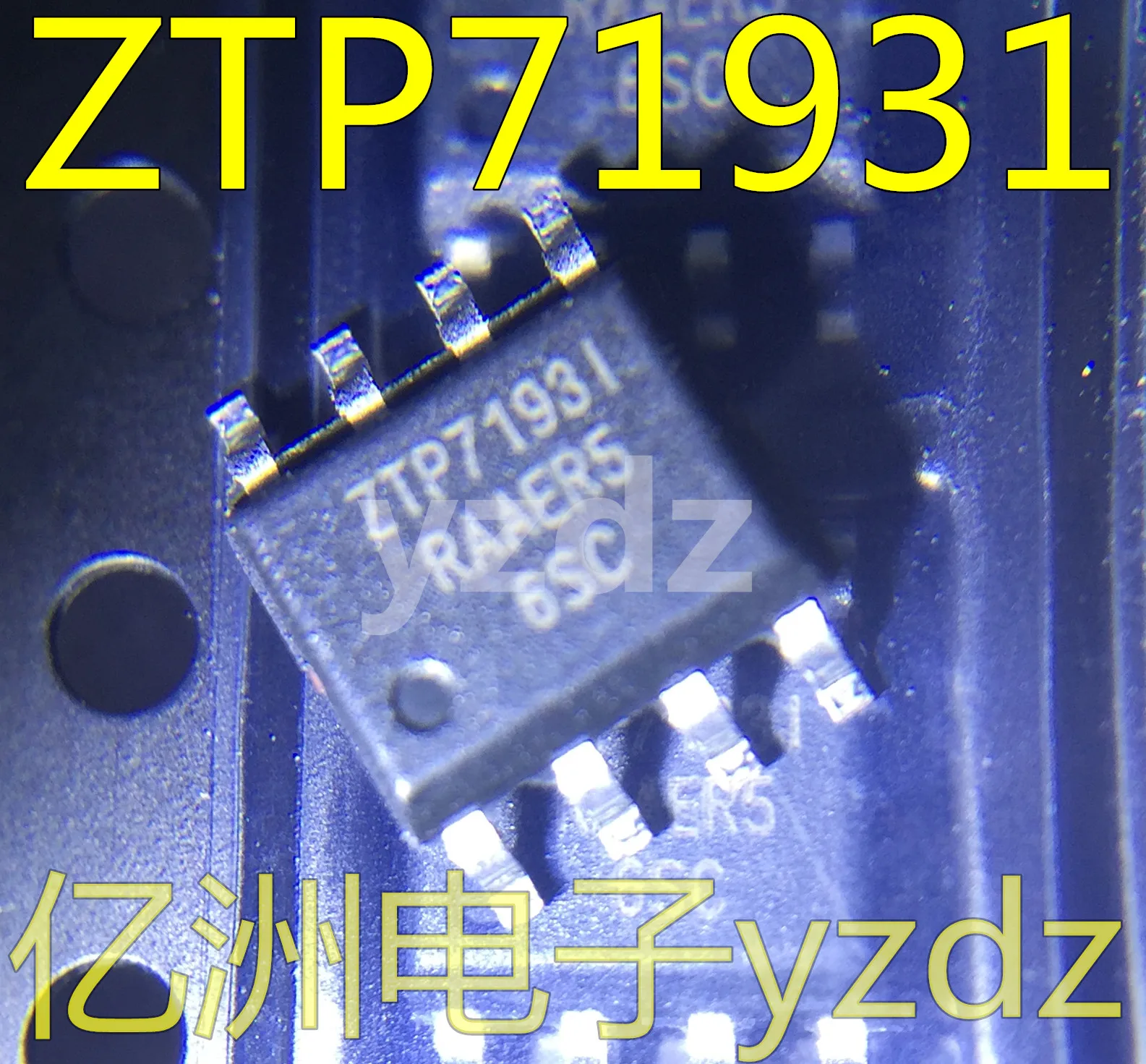 10 шт./лот ZTP7193SI ZTP7193S ZTP7193I ZTP7193 лапками углублением SOP-8