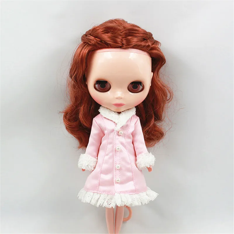 DBS 1/6 BJD розовое пальто и белое платье | Игрушки хобби