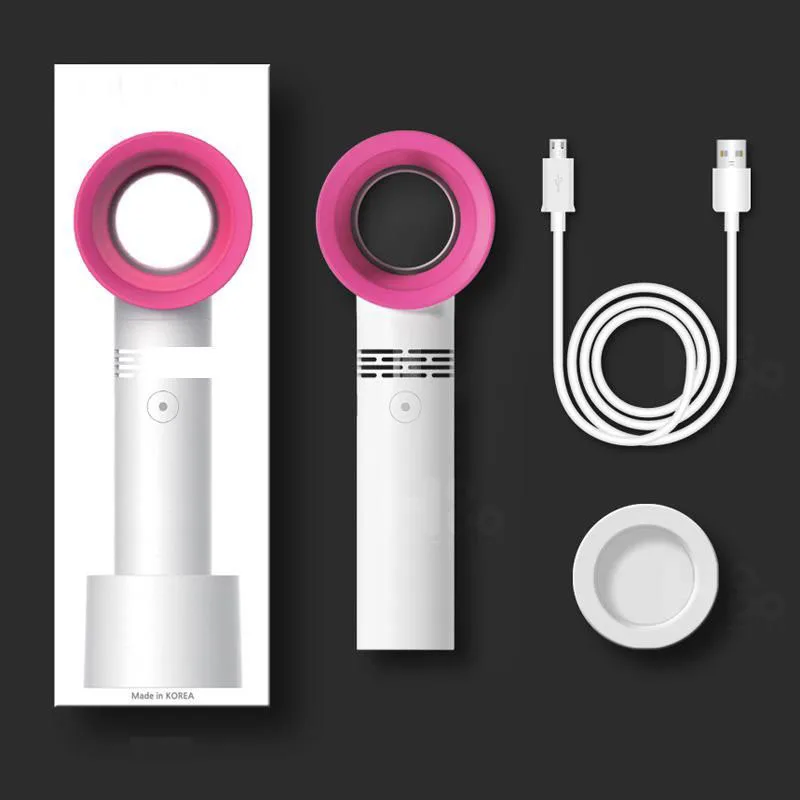 Мини вентилятор ручной воздушный охладитель USB Перезаряжаемый светодиодный Ligth