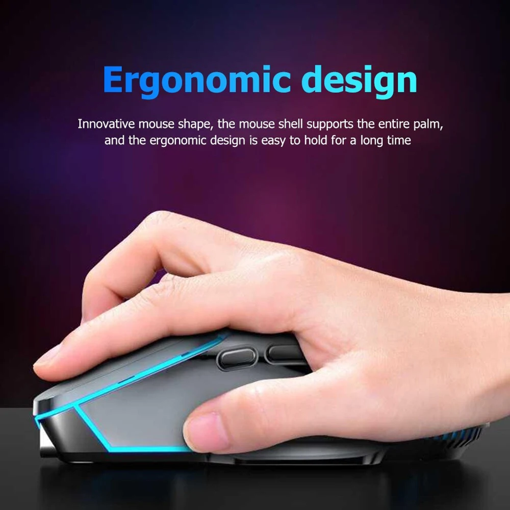 

Xinmeng M215 Wireless Mouse Rechargeable Notebook Desktop Computer 2.4G Mechanical Mouse Gaming Cross-Border