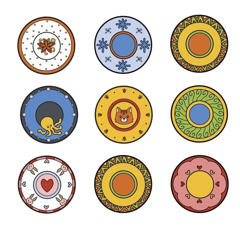 

AZSG Various Beautiful Plates Clear Stamps For DIY Scrapbooking Decorative Card making Crafts Fun Decoration Supplies 13*13cm