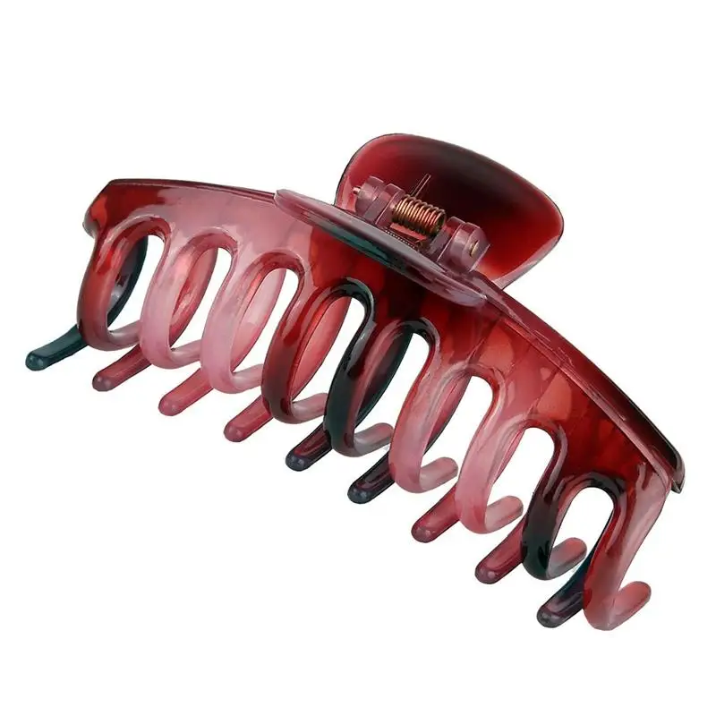 

1pc Fashion Women Ladies Girls Hair Clamp Clip Large Solid Color Hair Clip Hair Claw Clip For Shower Hair Accessories