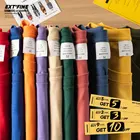 Футболка Extfine Мужскаяженская из 100% чесаного хлопка с коротким рукавом, Повседневная Базовая мягкая рубашка в стиле Харадзюку, лето 2022
