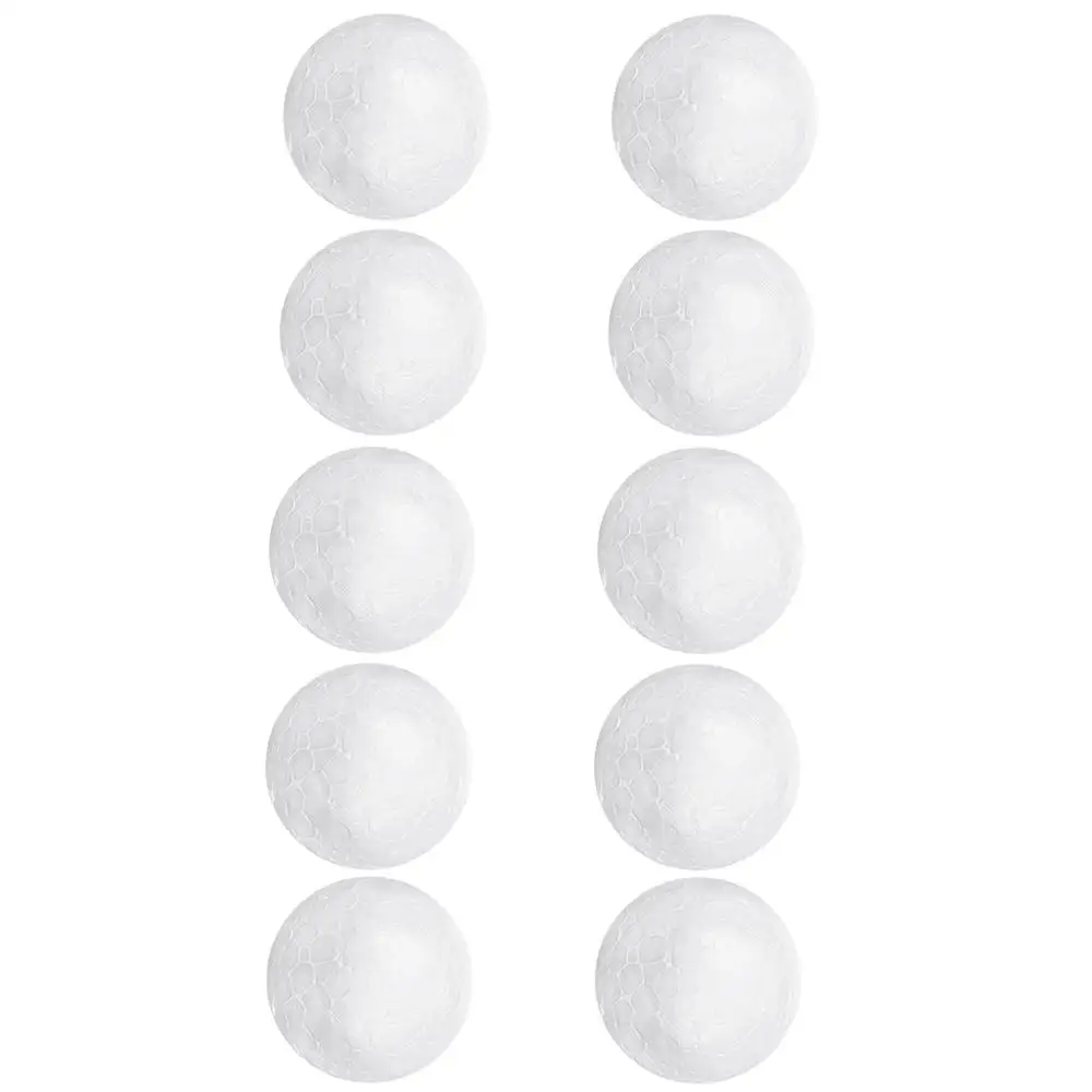 10 x Белый Рождественский Моделирование Ремесло пенополистирол шар см|sphere|sphere