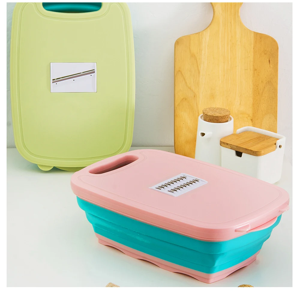 Дамасская Магнитная многофункциональная разделочная доска для овощей с