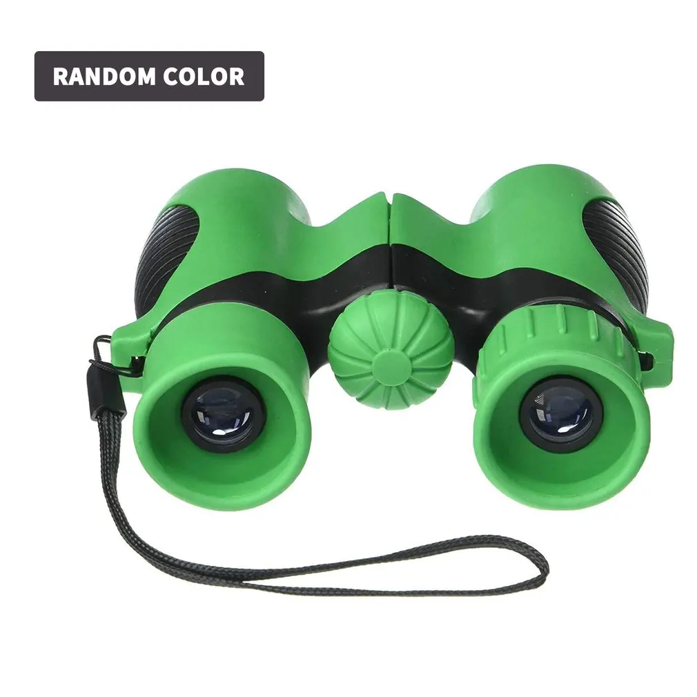 

Children Binoculars 8x Toy Telescope Outdoor Spotting Scope Fun For kids Gift Random Color