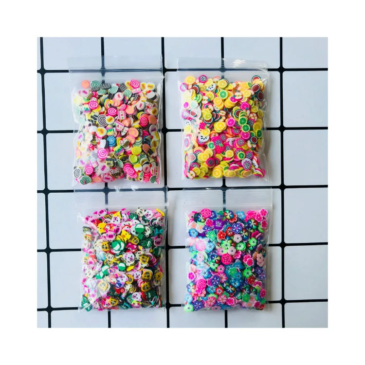 Мягкая Керамика 2000 шт кусочки фруктов наполнитель для украшения ногтей советы